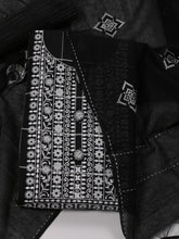 Neck Patti Cotton Unstitched Suit Piece With Dupatta